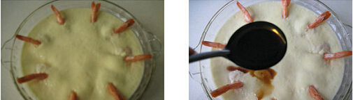 大虾蒸鸡蛋的做法的做法步骤6