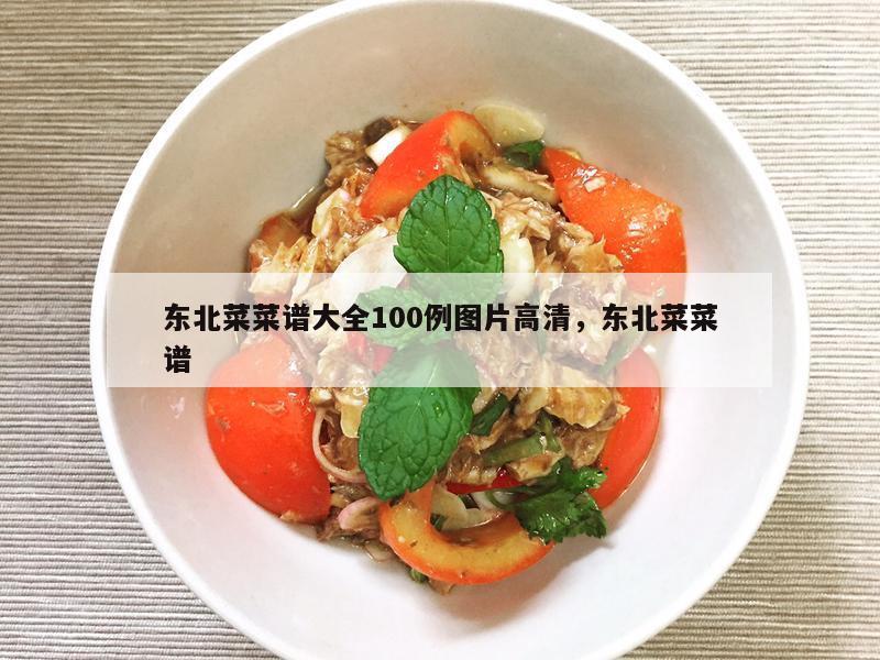 东北菜菜谱大全100例图片高清，东北菜菜谱